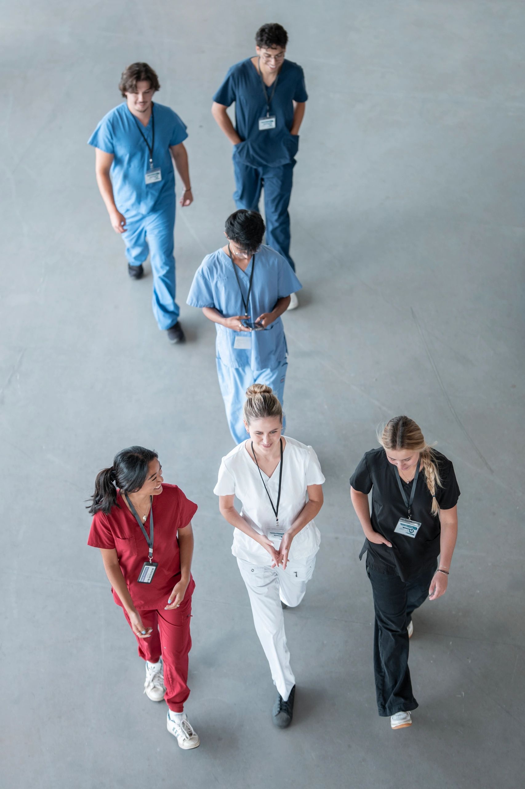 Healthcare team image representing massage and wellness staff